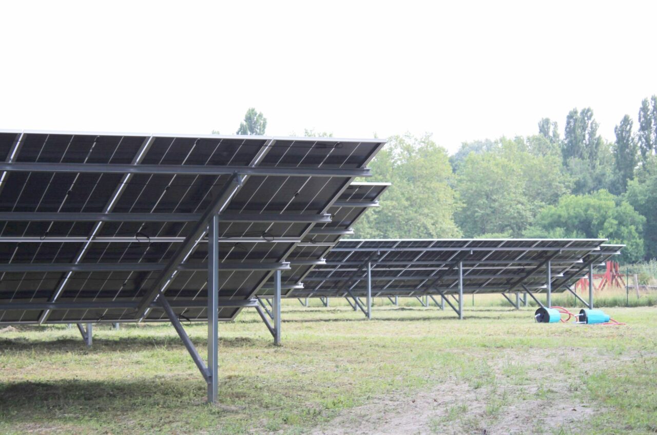 Un projet agrivoltaïque en cours à L'Isle en Dodon (photo illustration).