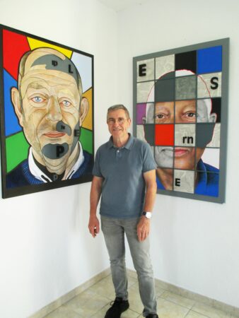 Didier Valhère expose au musée de Saint-Frajou jusqu'au mois d'août.