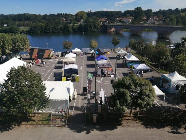 L'an passé, le Marché de l'Habitat s'était déroulé en bord de Garonne