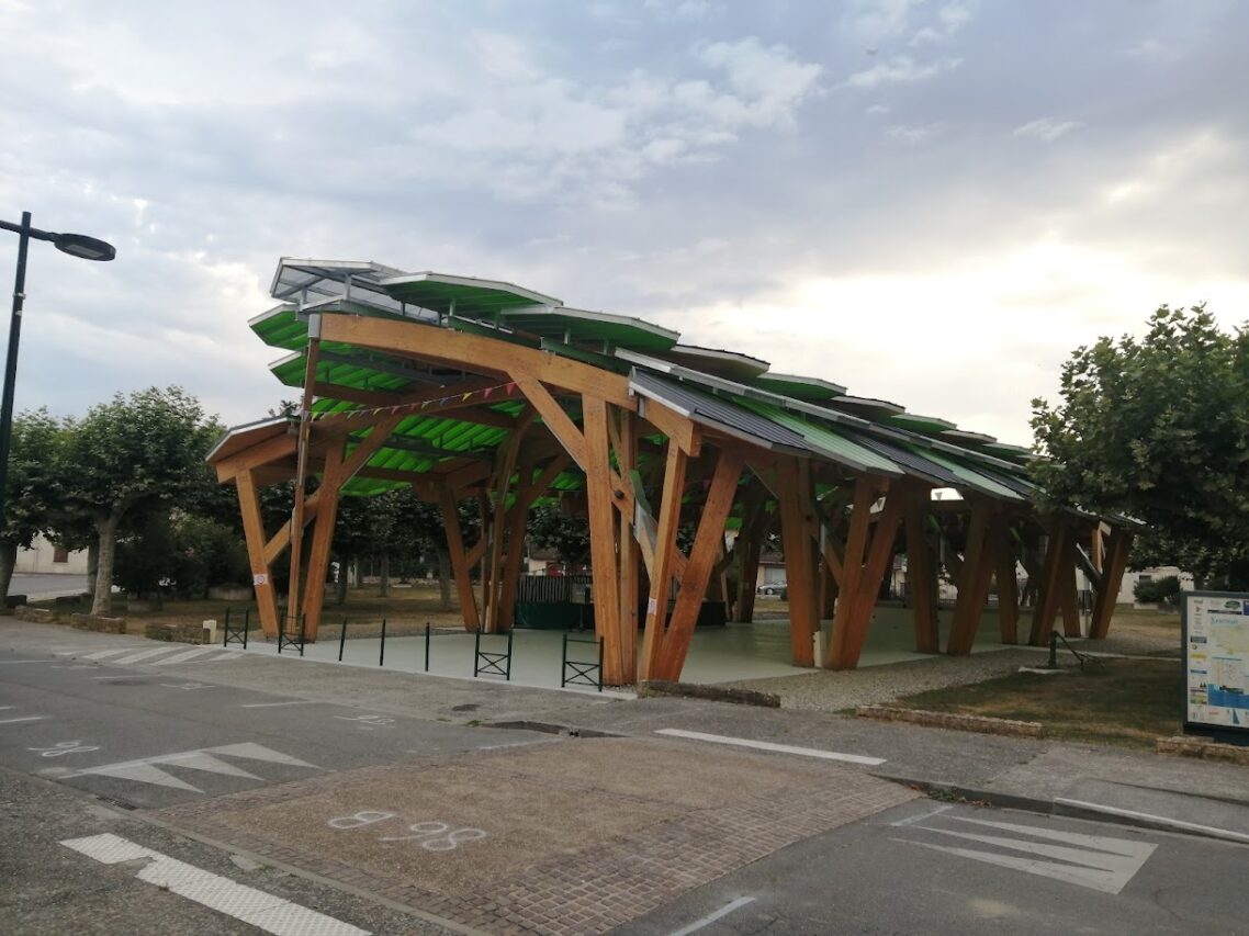 La nouvelle halle de Boussens