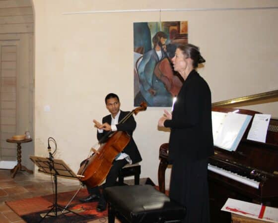 Le concert classique d'A. Moulard et E. Roelly à Monléon.