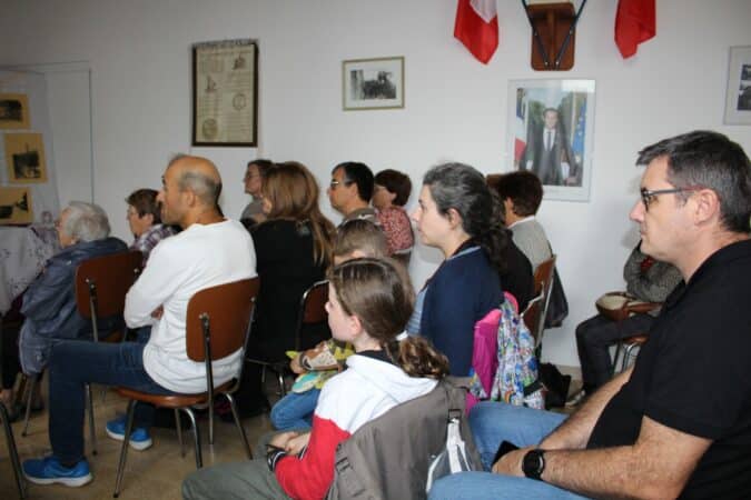 Conférence sur les seigneurs d'Escanecrabe pour les Journées du Patrimoine.