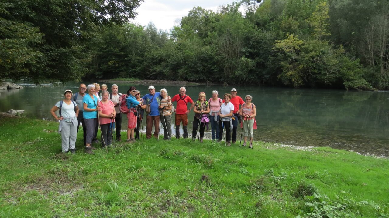 Jolie balade pour Randonnée à Blajan dans la campagne Seilhanaise.