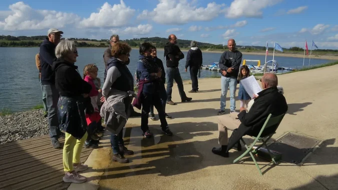 Participation enthousiaste des marcheurs blajanais à la journée culturelle de Castelnau.