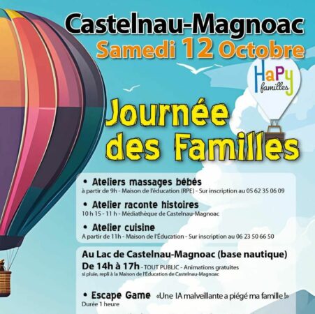 Une journée festive à Castelnau avec Familles Rurales du Magnoac.