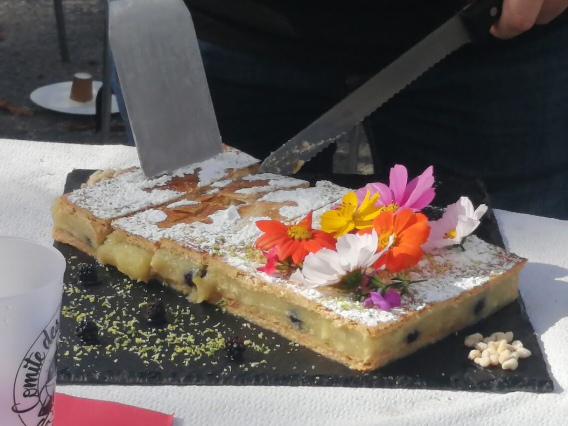 Le dessert du lauréat Cédric Chies