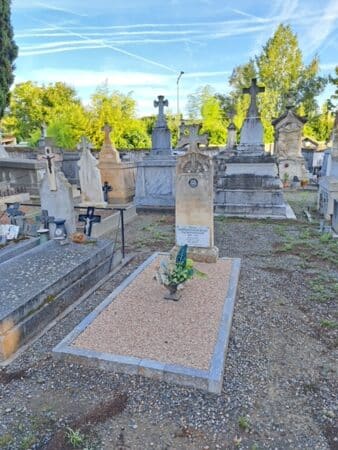 La tombe du soldat Bonnemaison après rénovation