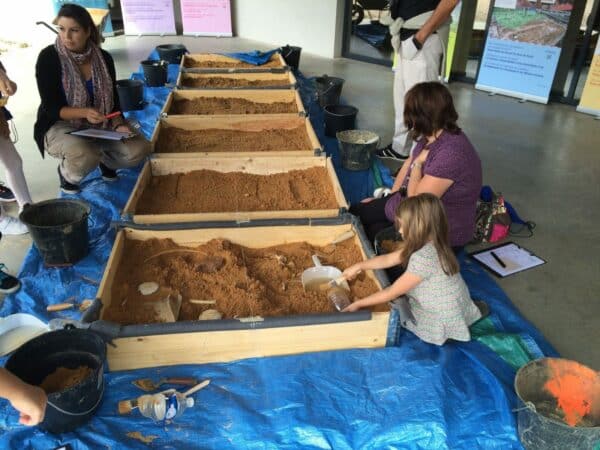 La géologie pour les petits et les grands au Musée de l'Aurignacien.