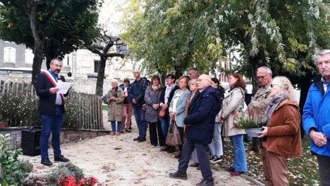 Pour ne jamais oublier, et lutter contre le fanatisme et l'intégrisme religieux, une cérémonie poignante à Aurignac.