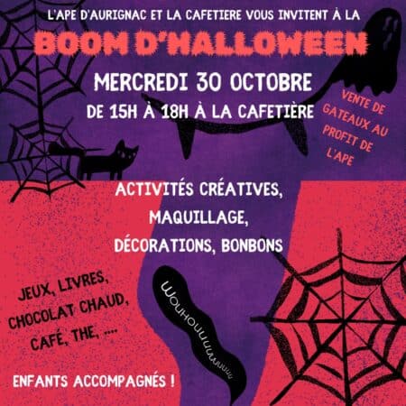 Halloween à la Cafetière, ça va déménager !