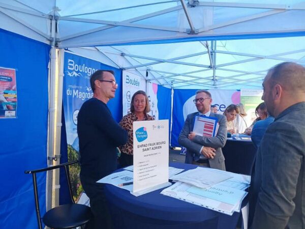 Dix entreprises ont participé à la 1ère place de l'Emploi à L'Isle-en-Dodon.