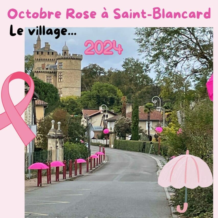 Octobre Rose à Saint-Blancard.