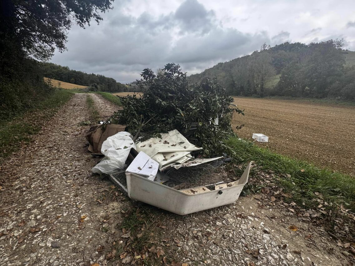 Incivilité et mépris de l'environnement : un dépôt sauvage d'ordures a été constaté à L'Isle-en-Dodon.