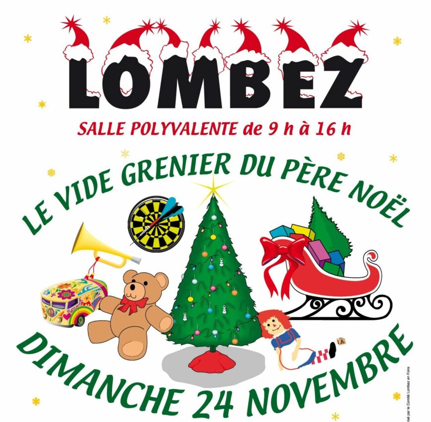 Dernière ligne droite avant les fêtes pour trouver des cadeaux, tous au vide-greniers de Lombez !