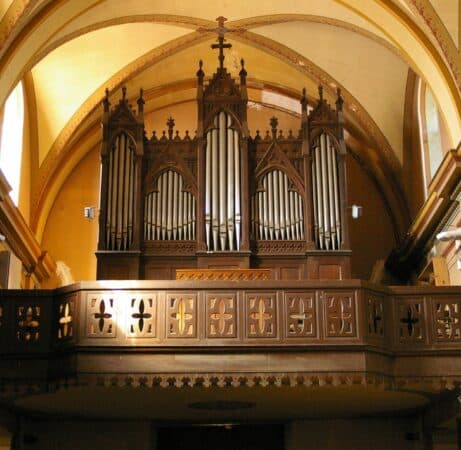 Concert orgues et flûte à l'Isle en Dodon avec le Trio Piciinini (orgue Magen).