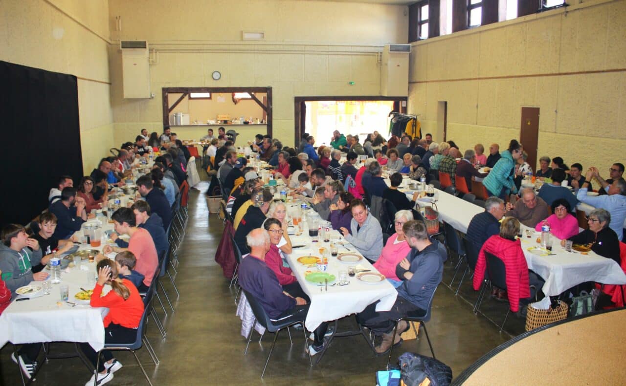 Près de 150 repas ont été servis à la journée Téléthon de Blajan.