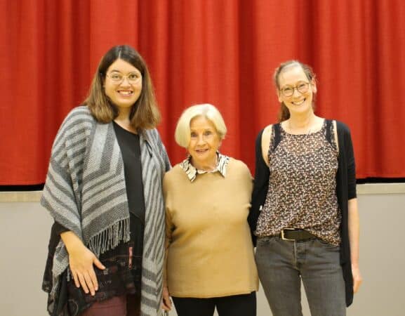 Le sémillant bureau du club de danse country Move And Dance 65, (de g à dr Maëva Meyer, Chantal Marquié, Corina Rabehl).