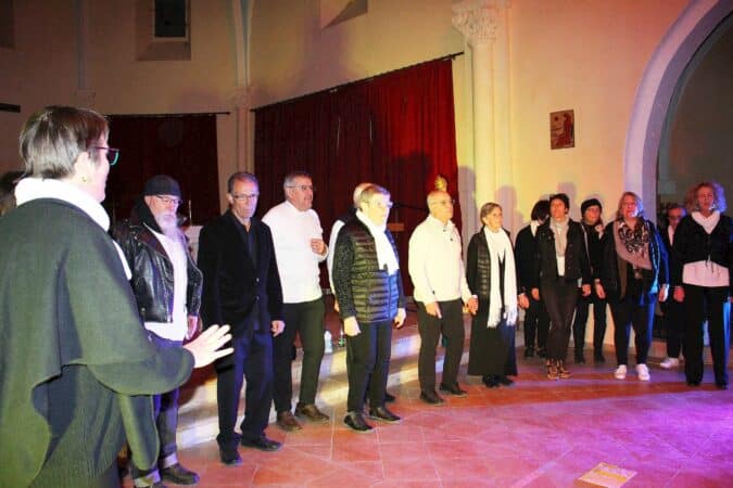 Un concert formidable à ne pas manquer à Blajan, avec le chœur Ma Grand-mère était noire. (photo archives)