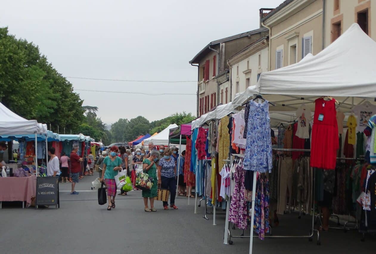 Le marché de plein vent à Boulogne est avancé au mardi 31 décembre. (photo d'archives)