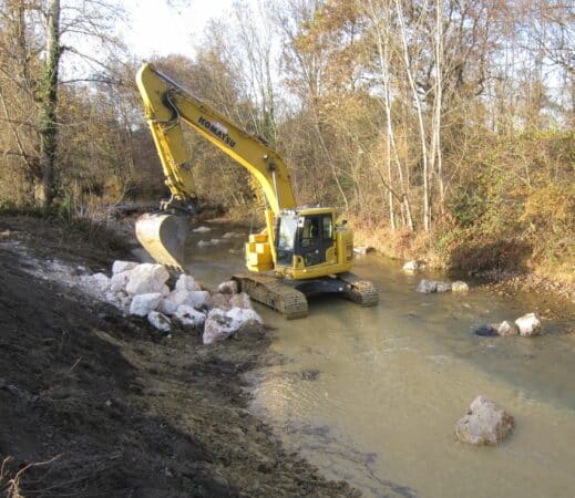 Avant travaux dans les rivières, le Sygesave peut lancer une pêche électrique de sauvetage. (photo illustration)