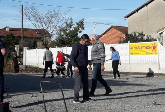 La Pétanque Boulonnaise s'implique chaque année pour le Téléthon.