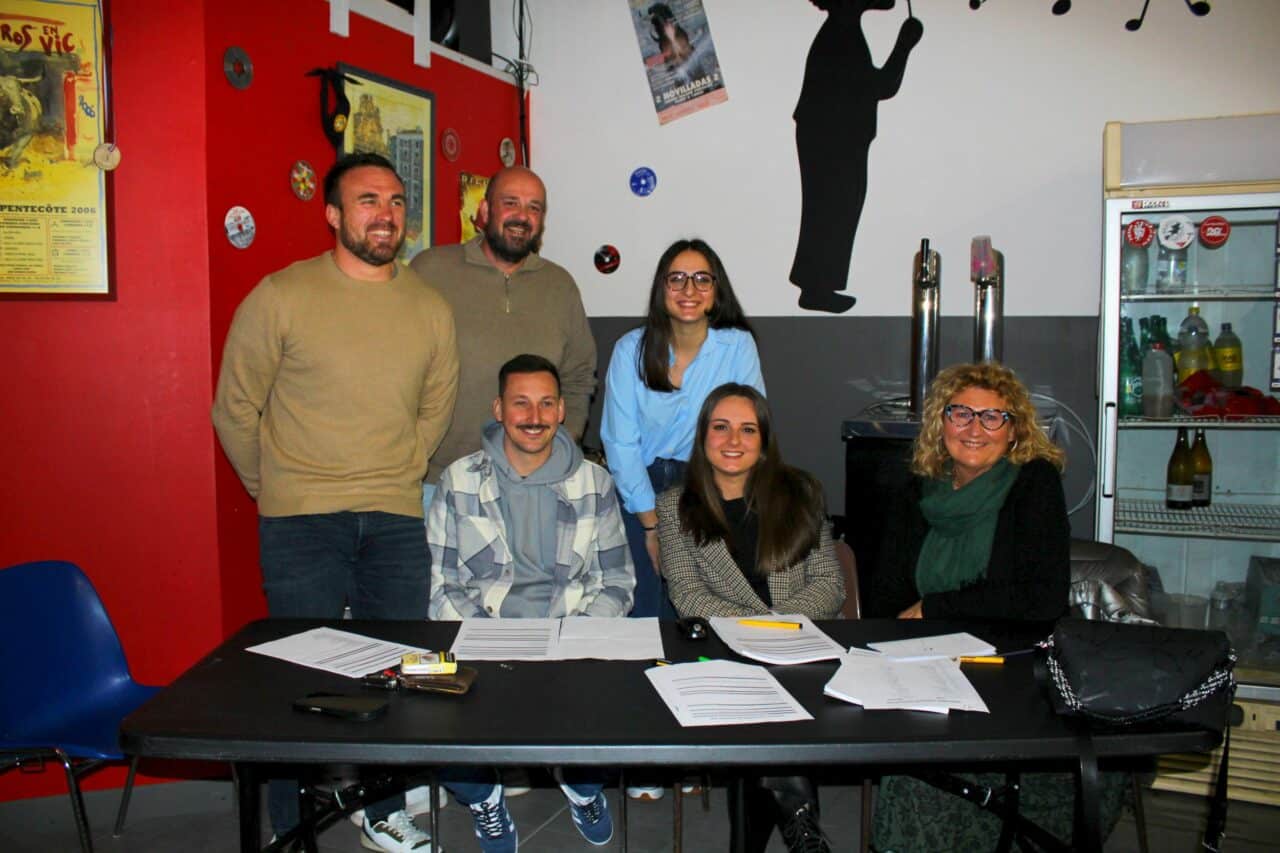 Le nouveau bureau du comité des fêtes de Boulogne, dynamisme et bonne humeur au programme.