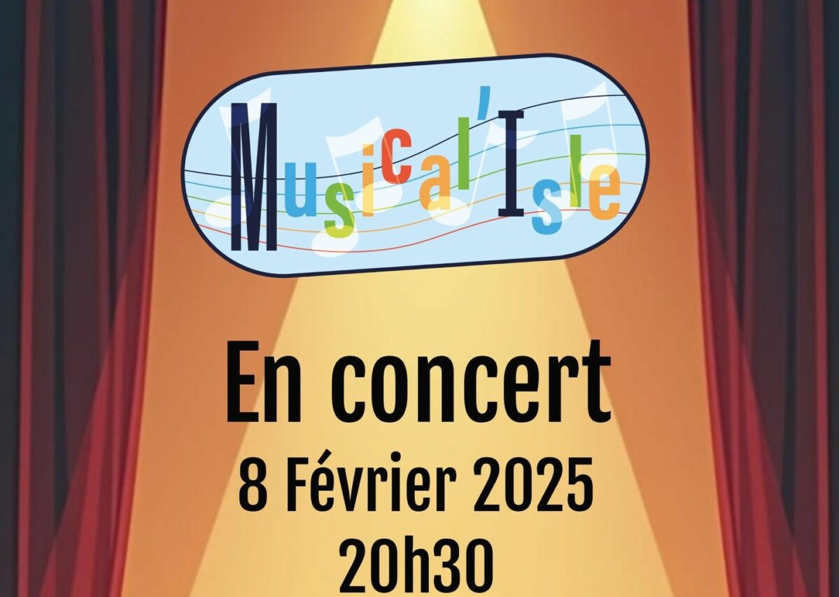 Une soirée à ne pas manquer, les élèves et profs de l'association Musical'Isle en concert le 8 février.