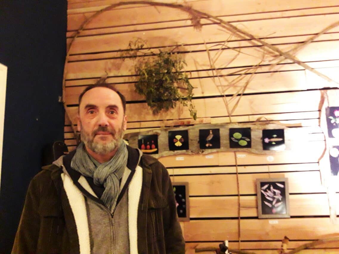 Laurent Rochelle, photographe et artiste multiple, expose ses scanographies à la Cafetière, jusqu'au 1er février.