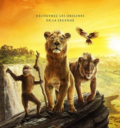 Le film Mufasa, au cinéma le magnoac samedi 18 janvier.