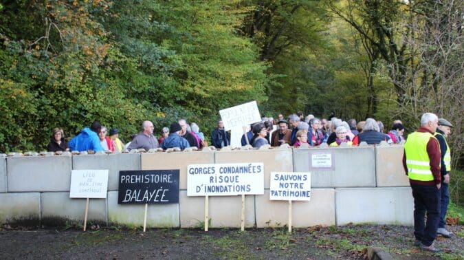 La pétition pour la sauvegarde des Gorges de la Save a atteint les 300 signatures.