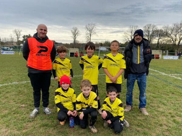 Une belle journée de foot pour les U9 de l'école Save-Gesse à Rieux, samedi dernier.