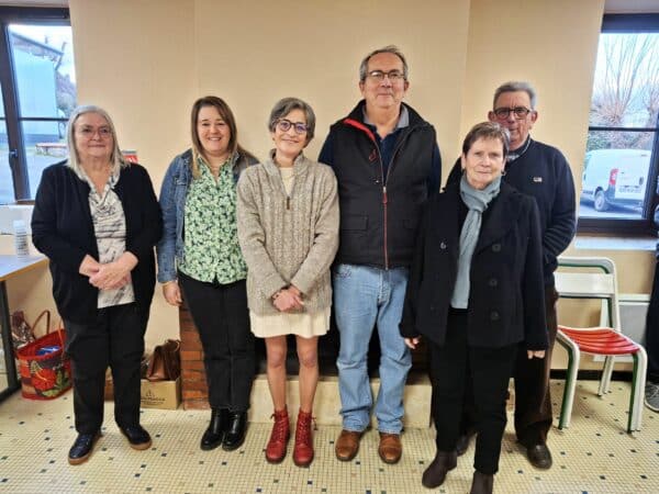 Le comité des fêtes de Montmaurin (en photo le bureau) a tenu son assemblée générale.