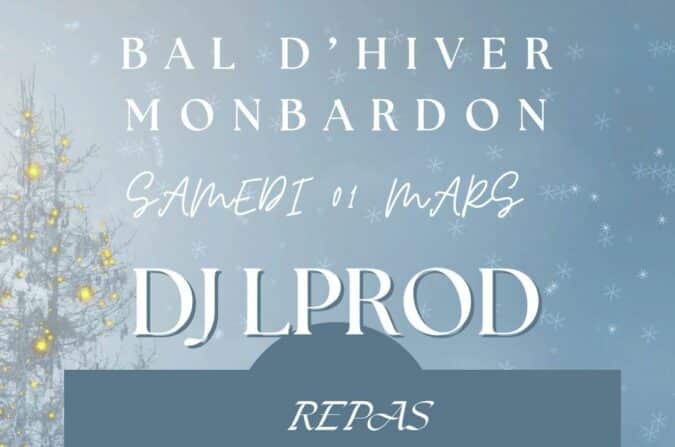 Le bal d'hiver à Monbardon, c'est le 1er mars.