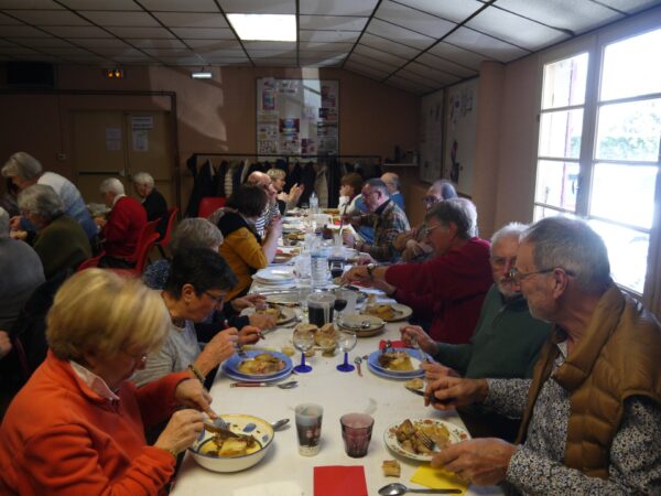 La convivialité était au rendez-vous !