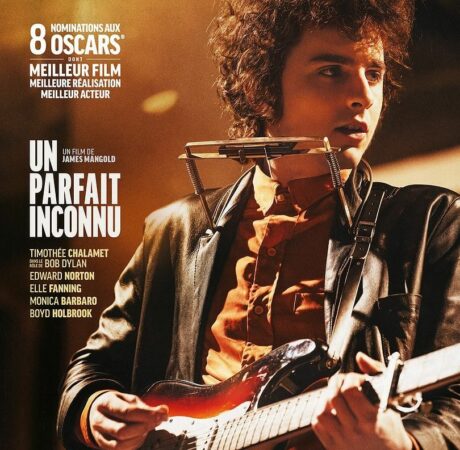 Un parfait inconnu, biopic exceptionnel de Bob Dylan au cinéma ce weekend, parmi la programmation du Ciné Lumière.