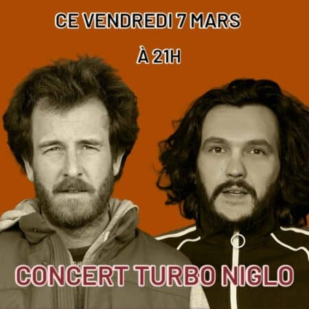 Turbo Niglo en concert à la Glissade, de la musique qui décalamine.