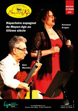 Duo guitare / chant lyrique d' Annelyse Aragou et Gino Mancini