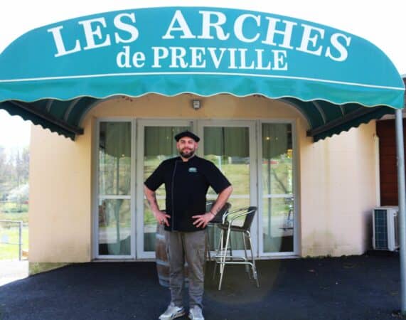 Guillaume Vershelst, lauréat du concours Cuisine-moi le Comminges, chef aux Arches de Prévilles.