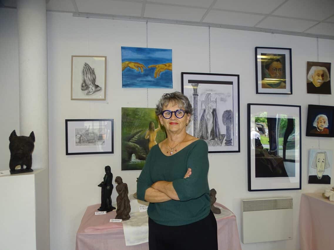 Elisabeth Servan, présidente de l'association L'Atelier (photo archives).