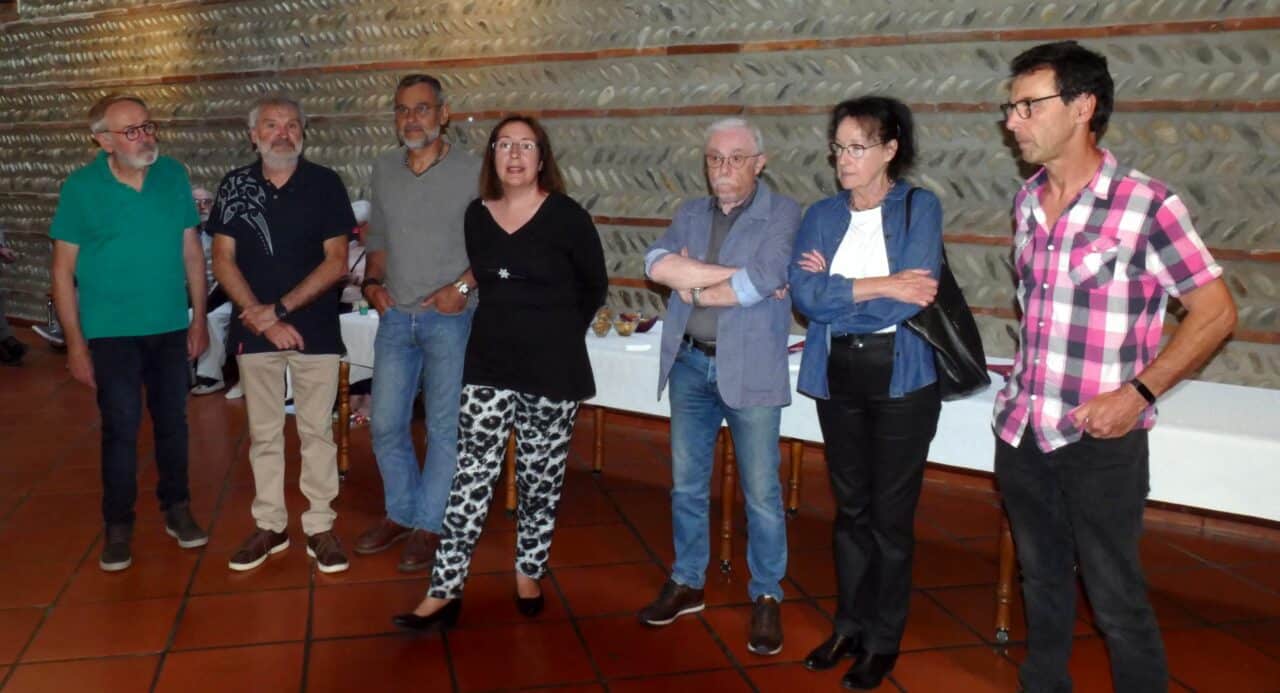 Réception des photographesà la mairie en 2023