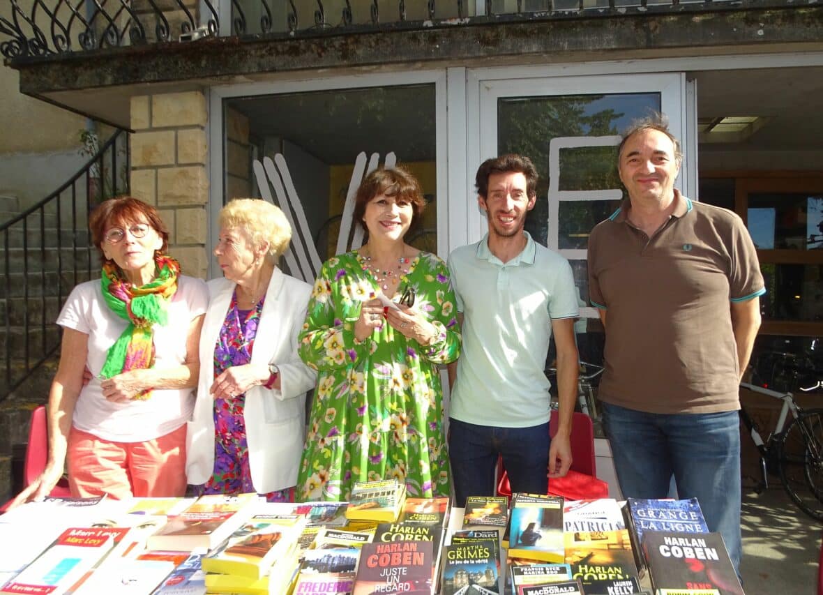 La bibliothèque d'Aurignac portera prochainement le nom de Geneviève de Galard (photo archives).