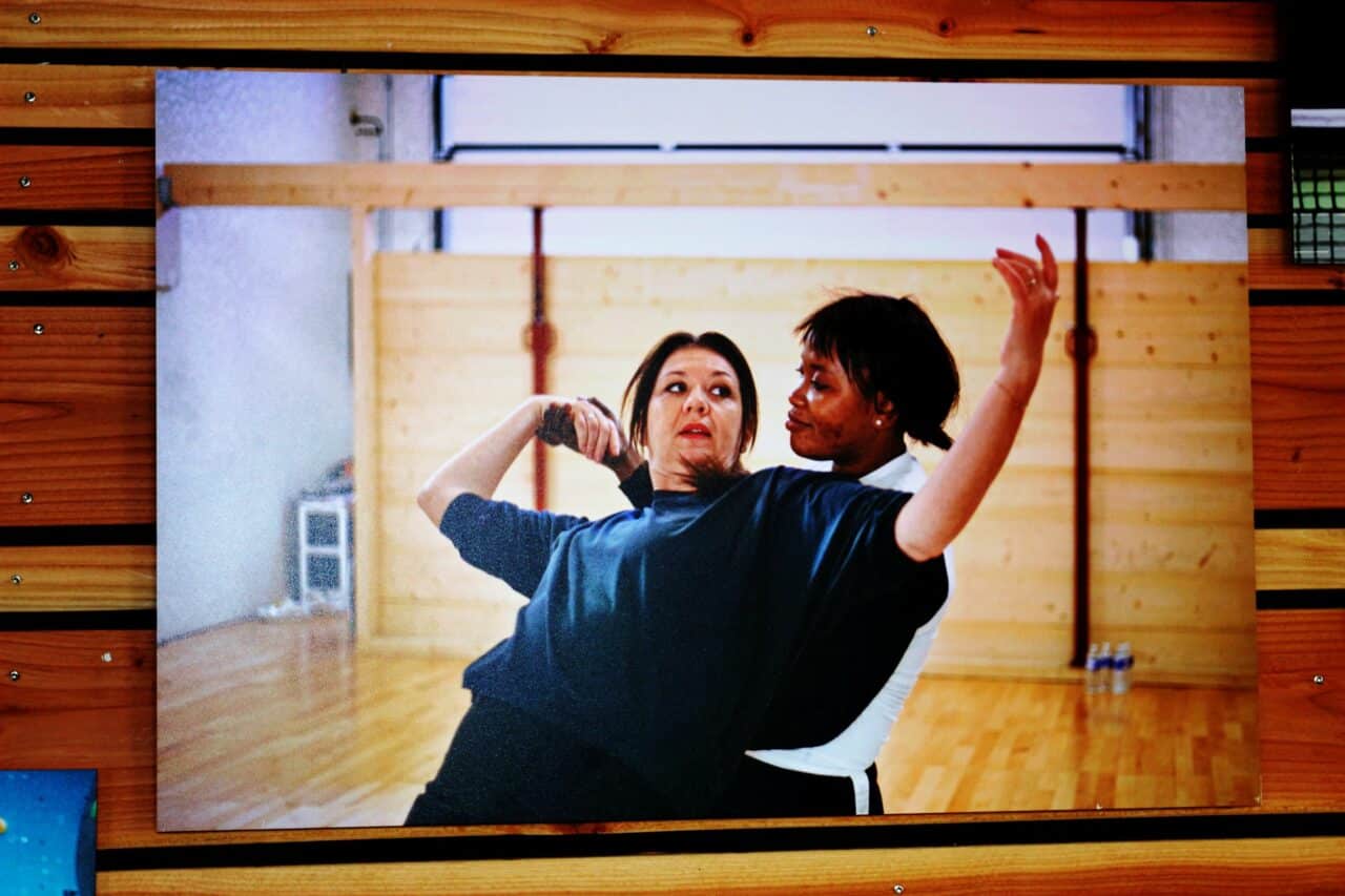 Exposition photos itinérante Terre de sport Terre d'accueil à la Cafetière.