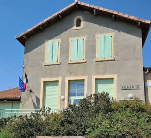 La mairie de Peyrouzet (photo Philippe Lagrange).