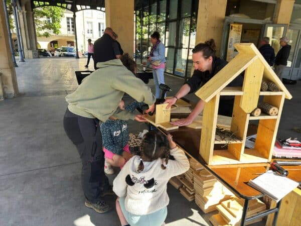 Ateliers créatifs et visites ludiques et pédagogiques sur le site de Natura 2000 avec l'Aremip et la mairie de Boulogne.