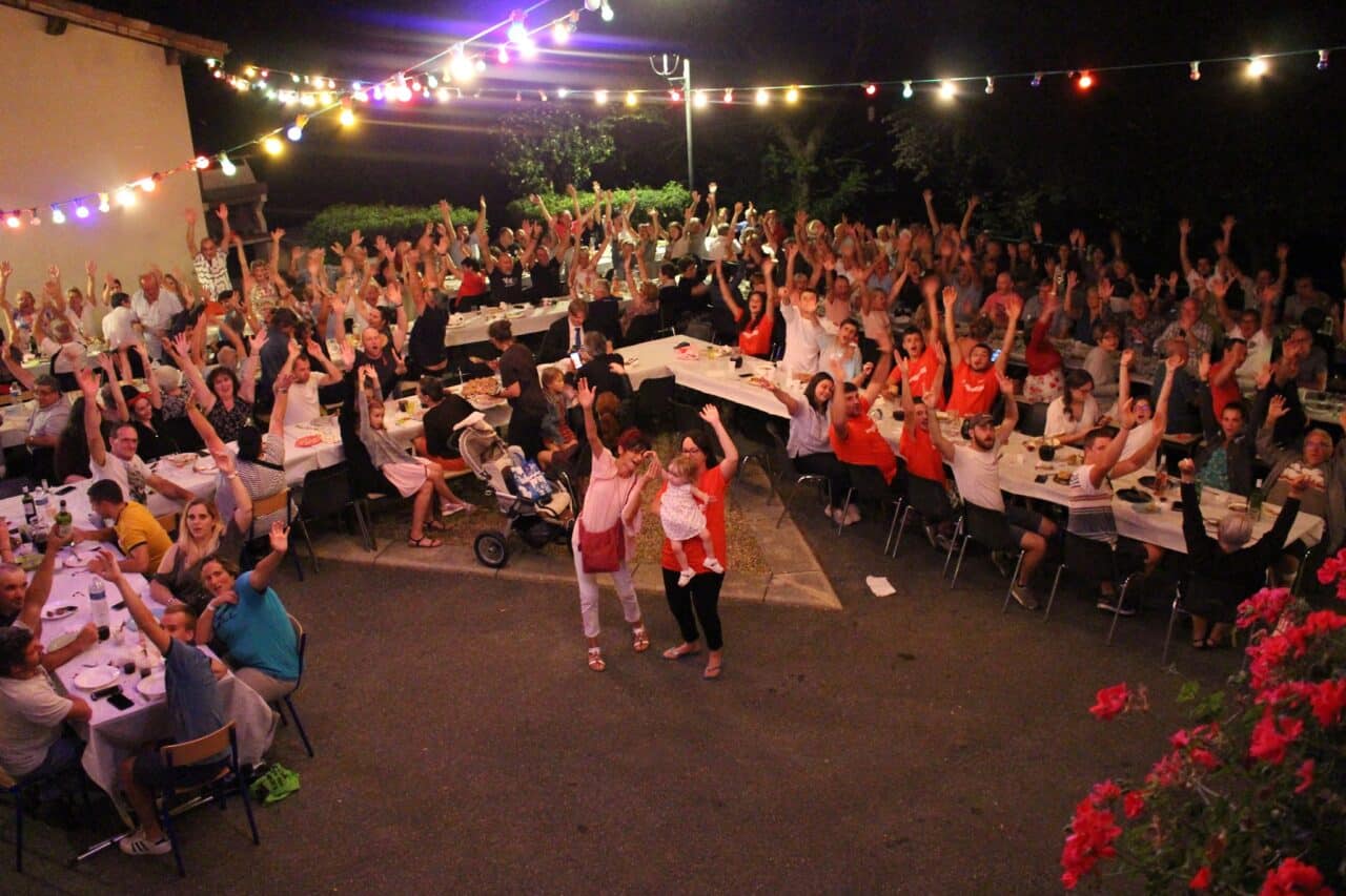 Repas et feu de la Saint-Jean à Montbernard samedi 28 février. (photo illustration).