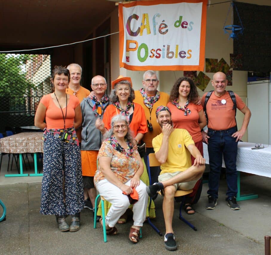 Une partie de l'équipe de la Fête des Possibles, qui se tiendra samedi 14 juin à L'Isle en Dodon.