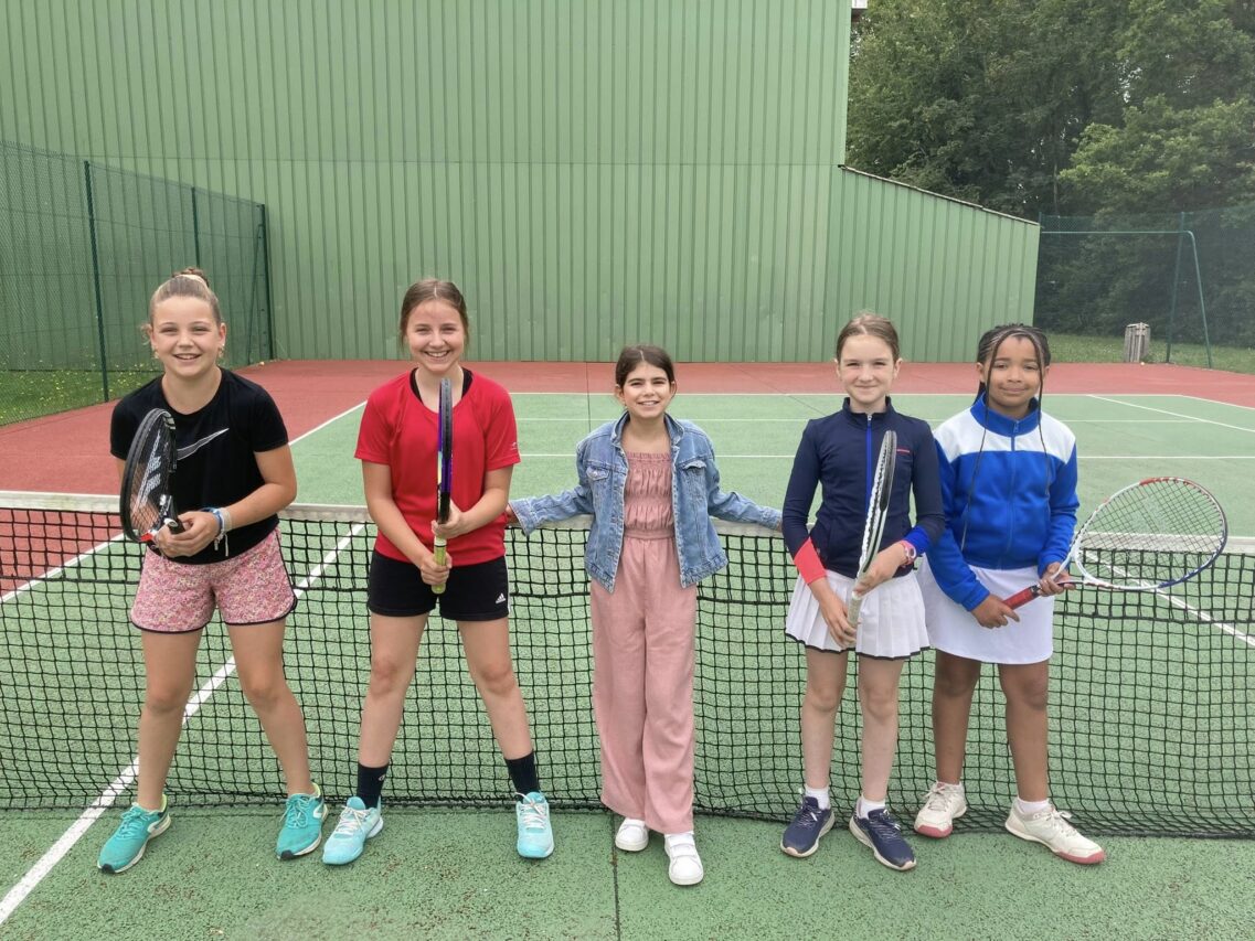 Les filles du Magnoac Tennis club à Tarbes.