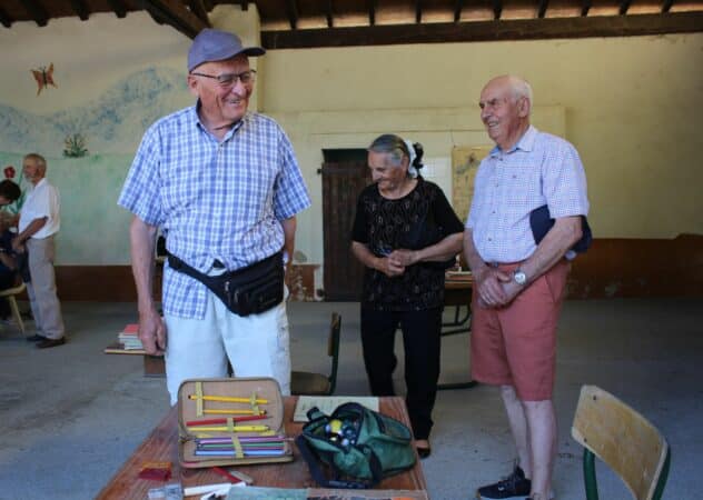 Les retrouvailles des anciens élèves de Péguilhan.