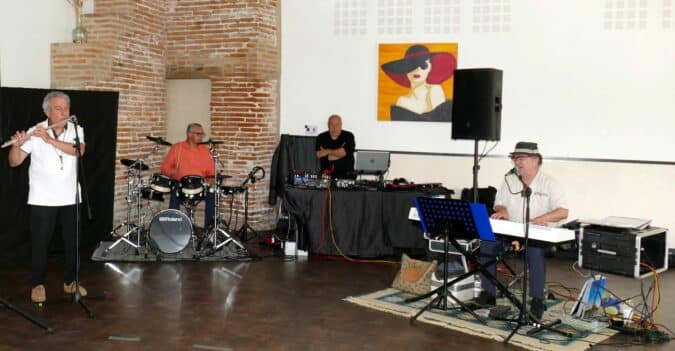 « On the rock again » en concert