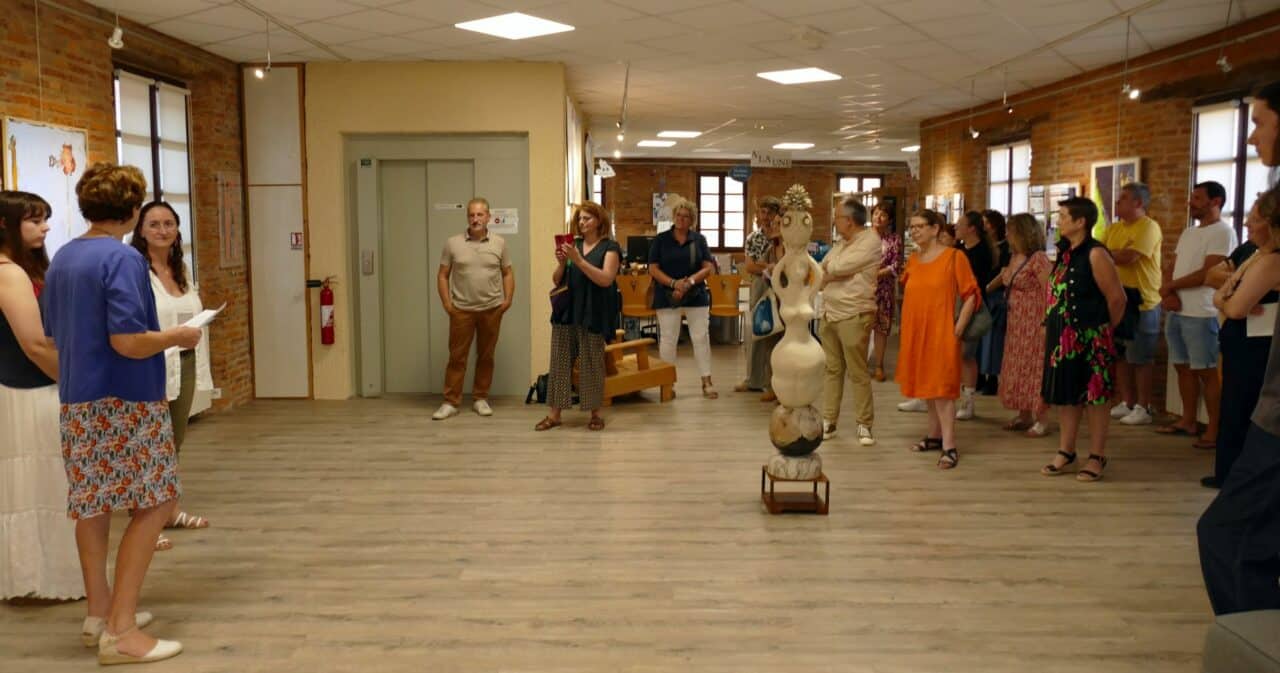 Accueil chaleureux de Sylvie Mailhol